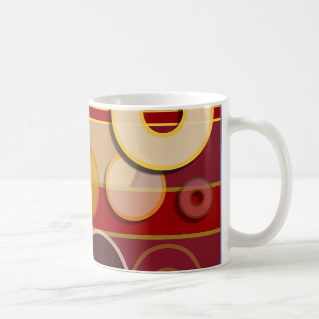 Caneca De Café Abstrato nº 843 (Direita)