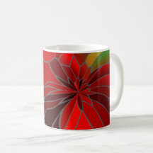 Abstrato Poinsettia