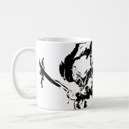 Caneca De Café Abstrato Roça Arte Incidental Mug