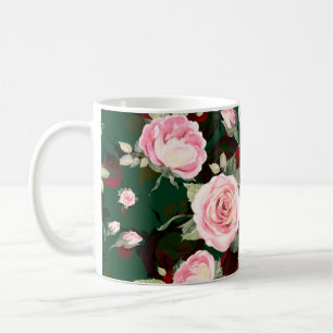 Caneca De Café Abstrato sem descontinuidades adorável desenho flo