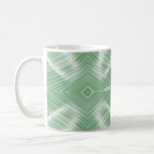 Caneca De Café Abstrato tela de fundo contínua. Muitas linhas ond