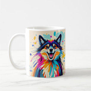 Caneca De Café Abstrato urso uma bela e engraçada arte animal fel