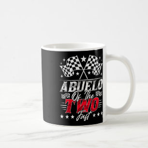 Caneca De Café Abuelo Do Dois Carro Rápido De Corrida De Aniversá