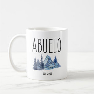 Caneca De Café Abuelo Est 2023, Regalos Para Abuelo Espanha