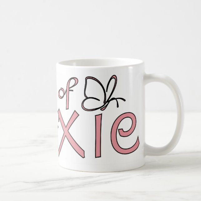 Caneca De Café Abundância do moxie! (Direita)