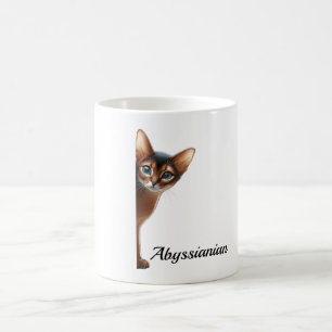 Caneca De Café Abyssianian Cat Mug