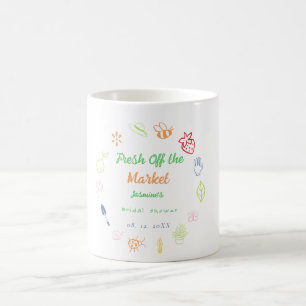 Caneca De Café Acabada de Chegar ao Mercado Casamento Desenhado à