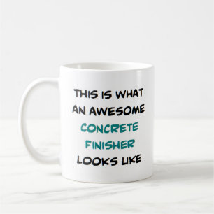 Caneca De Café acabador de concreto, incrível