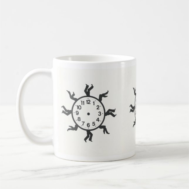 Caneca De Café Acabando o Tempo (Esquerda)