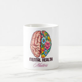 Caneca De Café Acabe com a consciência mental do estigma sobre