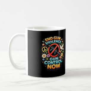 Caneca De Café Acabe com a Violência Armada Agora