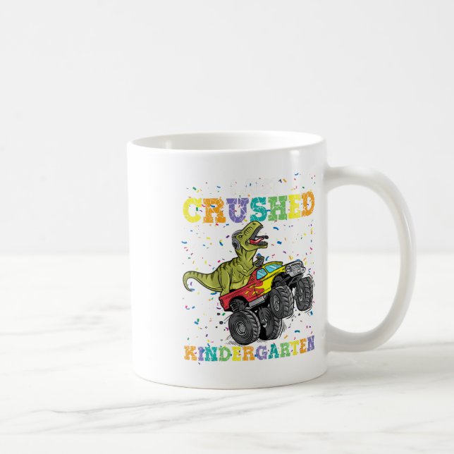 Caneca De Café Acabei De Esmagar O Monstro Do Dinossauro Trex (Direita)
