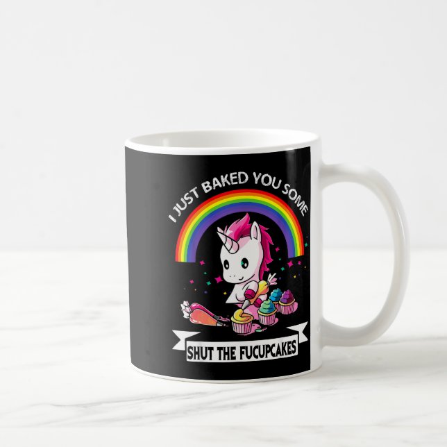 Caneca De Café Acabei de Fazer para Você Alguns BoloCalaABoca  (Direita)