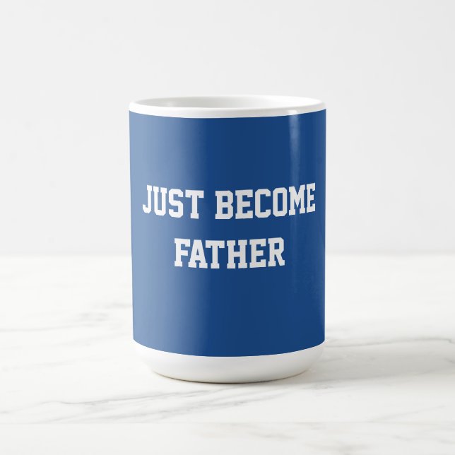 Caneca De Café Acabei de me tornar pai (Centro)