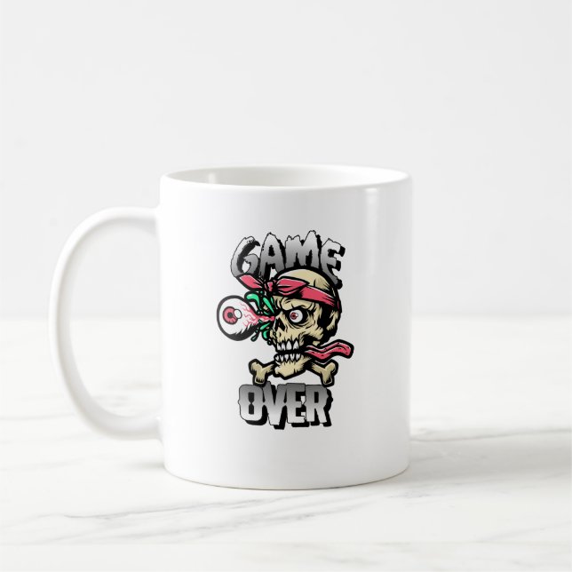 Caneca De Café Acabou o jogo (Esquerda)