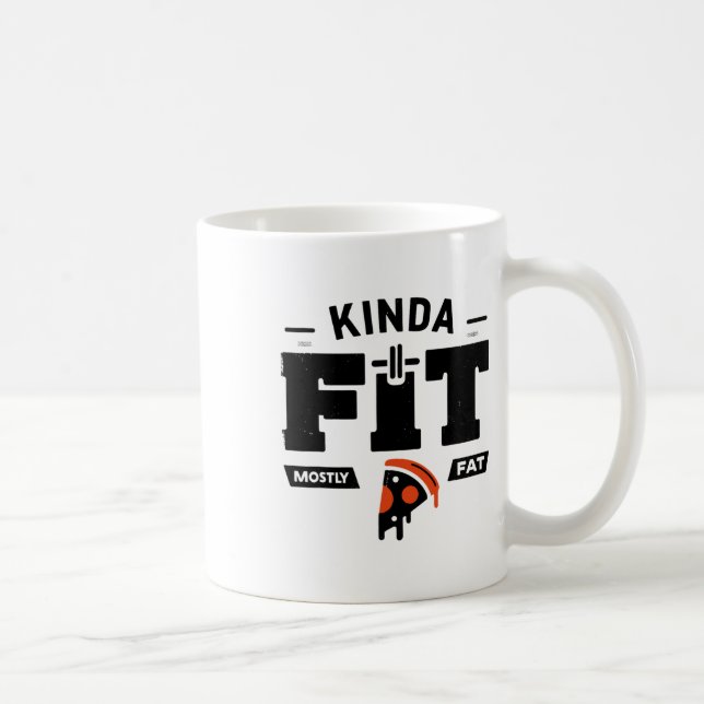 Caneca De Café Academia de Exercícios Agachamento Levantamento de (Direita)