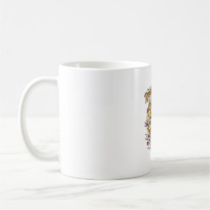 Caneca De Café Academia do Chifre Real do Unicórnio Desenho Elega