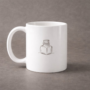 Caneca De Café Academia Sombria – Arte de Livro Antigo   Presente