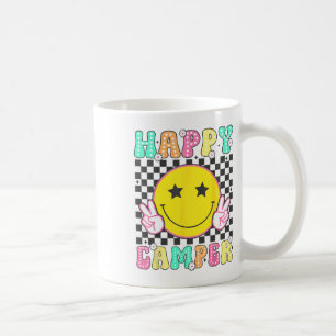 Caneca De Café Acampador Feliz Acampamento de Verão Camping Para