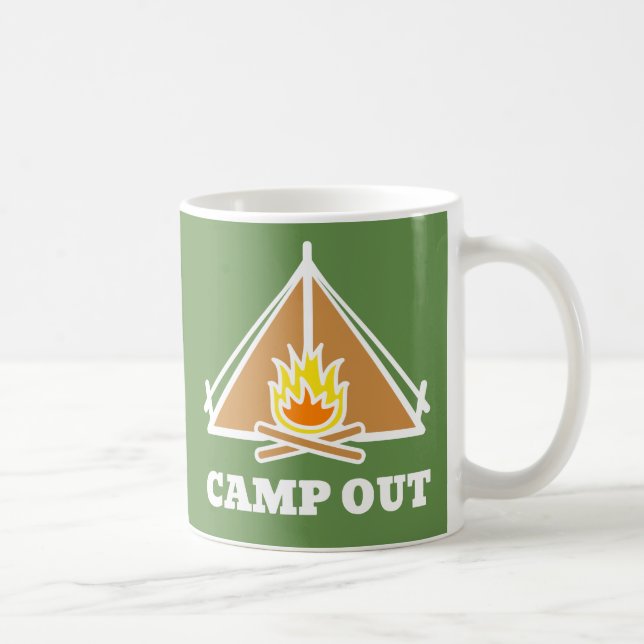 Caneca De Café Acampamento (Direita)