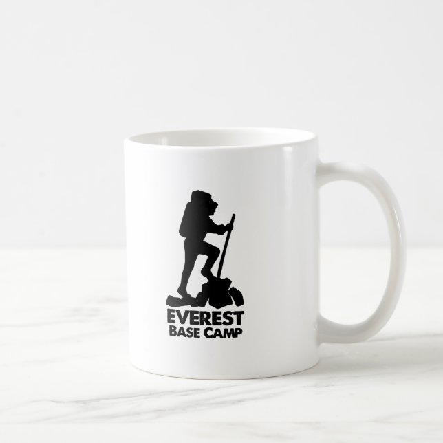 Caneca De Café Acampamento base Everest - Mug de café (Direita)
