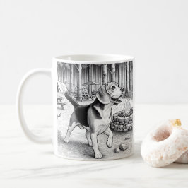 Caneca De Café Acampamento Beagel
