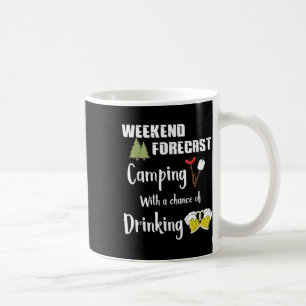 Caneca De Café Acampamento Com Oportunidade De Bebendo Engraçado