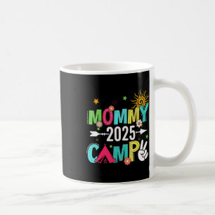 Caneca De Café Acampamento da Mamãe 2025 Férias em Família Acampa