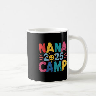 Caneca De Café Acampamento da Vovó 2025 Férias em Família Tripula