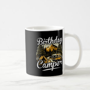 Caneca De Café Acampamento de Aniversário 