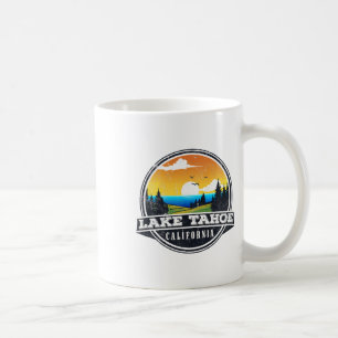 Caneca De Café Acampamento de Pesca e Embarcações - Vista para o
