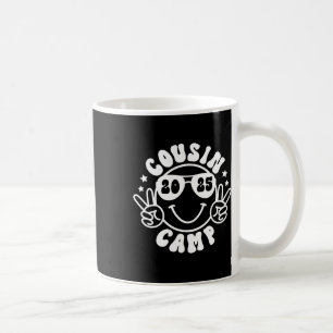 Caneca De Café Acampamento de Primos 2025 Acampamento Fogueira de
