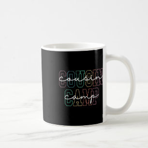 Caneca De Café Acampamento de Primos 2025 Acampamento Fogueira Fé