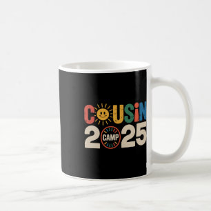 Caneca De Café Acampamento de Primos 2025 Acampamento Fogueira Fé
