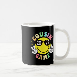 Caneca De Café Acampamento de Primos 2025 Acampamento Fogueira Fé