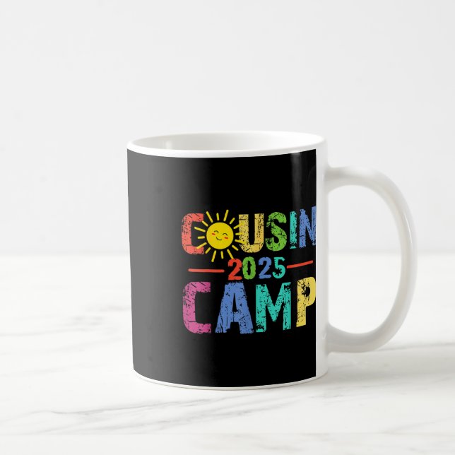 Caneca De Café Acampamento de Primos 2025 Acampamento Fogueira Fé (Direita)