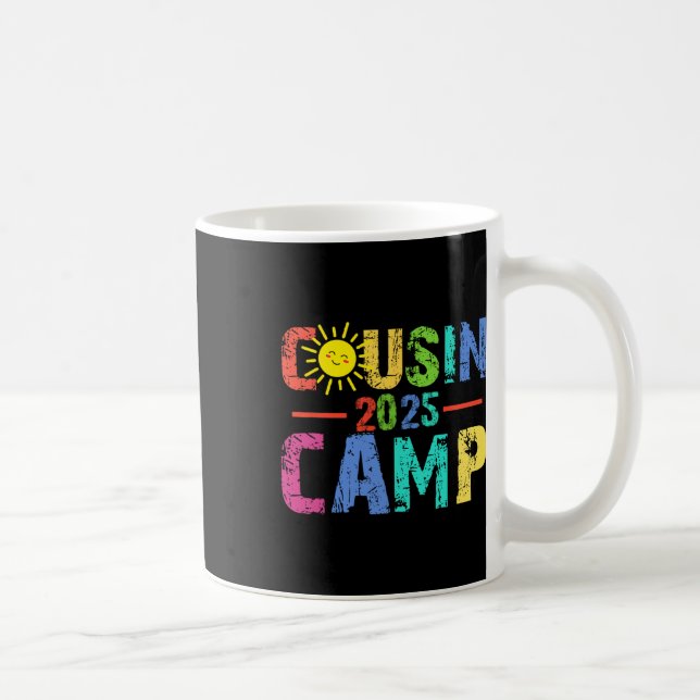 Caneca De Café Acampamento de Primos 2025 Acampamento Fogueira Fé (Direita)