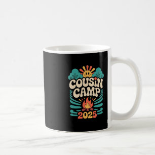 Caneca De Café Acampamento de Primos Viagem de Férias de Verão 20