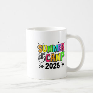 Caneca De Café Acampamento de Verão 2025 Acampamento Fogueira Fér