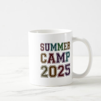 Caneca De Café Acampamento de Verão para Crianças 2025 Equipe de