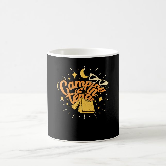 Caneca De Café Acampamento é em barracas (Centro)