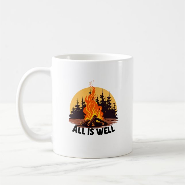 Caneca De Café Acampamento no Exterior (Esquerda)