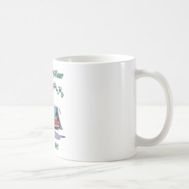 Caneca De Café Acampamento Raindrops (Direita)