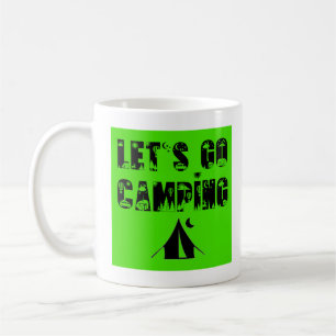 Caneca De Café Acampamento vamos Go - Tent Coffee Mug