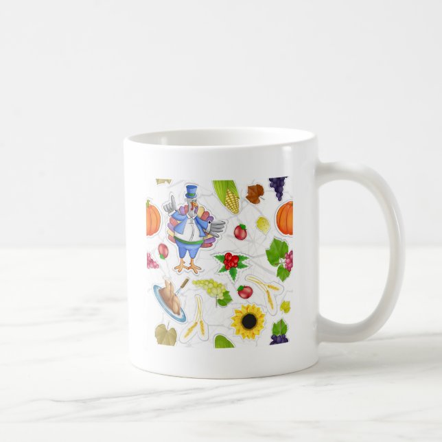 Caneca De Café ação de agradecimento engraçada (Direita)