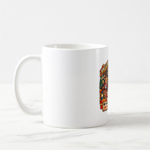 Caneca De Café Ação de Graças Acampamento Animais da Floresta Fes