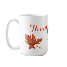 Ação de Graças de Folhagem de outono