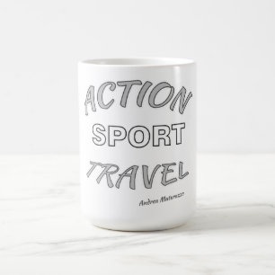 Caneca De Café Ação Esporte Viagem