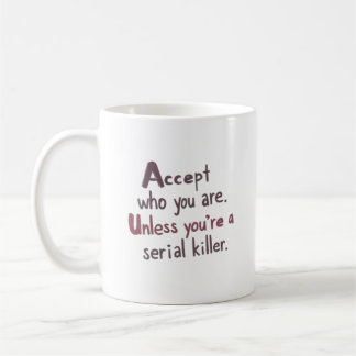 Caneca De Café Accept Who You Are