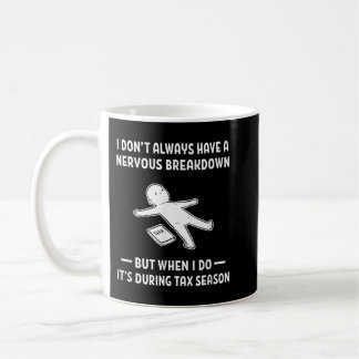 Caneca De Café Accountant Tax Preparer Funny Tax Season